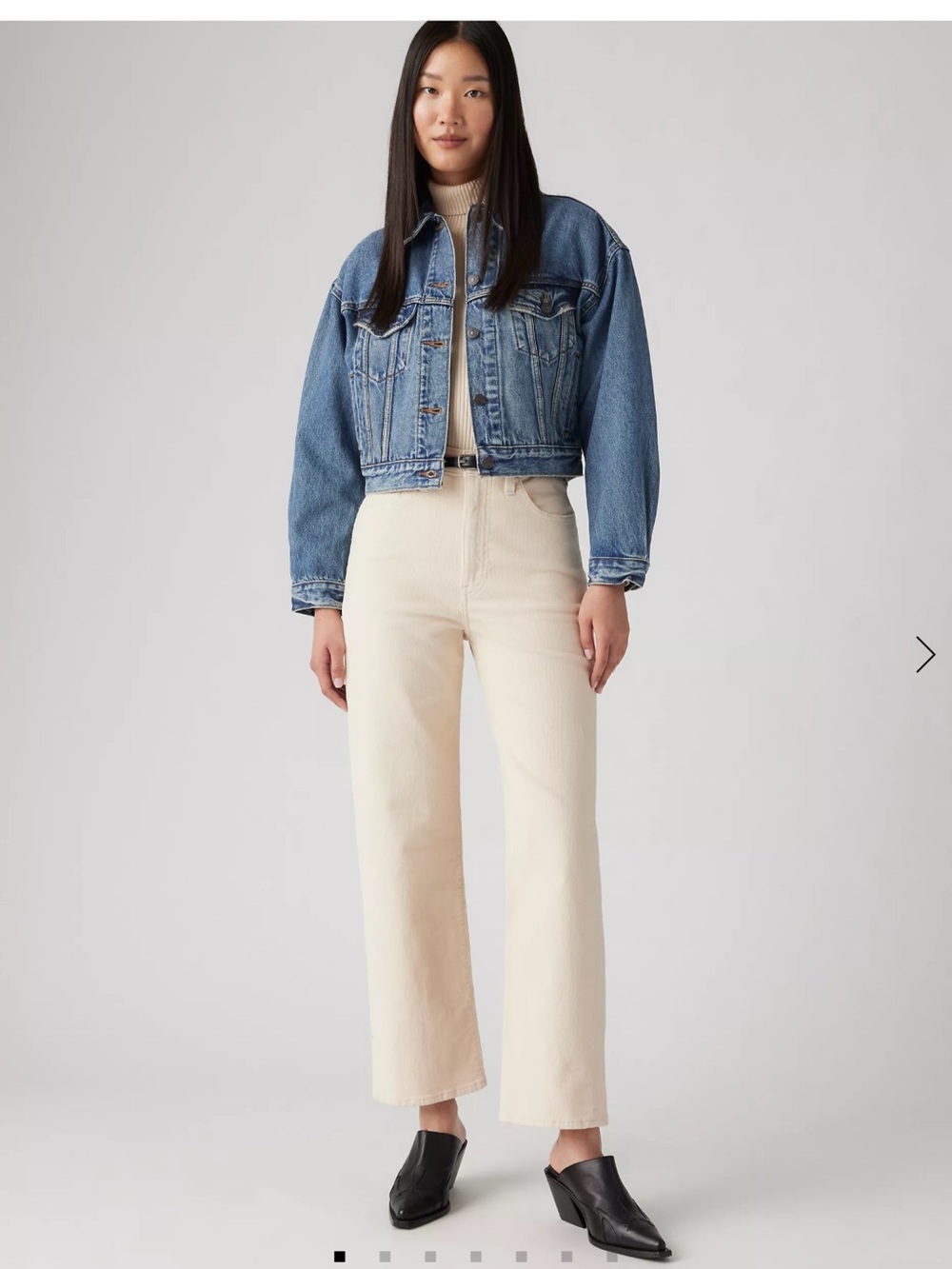 Levi's Women’s Classic Straight Leg Corduroy Pants - NEW